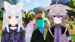 【マインクラフト：PC】遊美さんとコラボ！イエツクルノムズカシイ