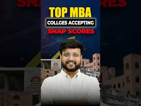 Top MBA Colleges Accepting SNAP Score!🔥College List: Fees, Placement & Cut-Off #mba #snap