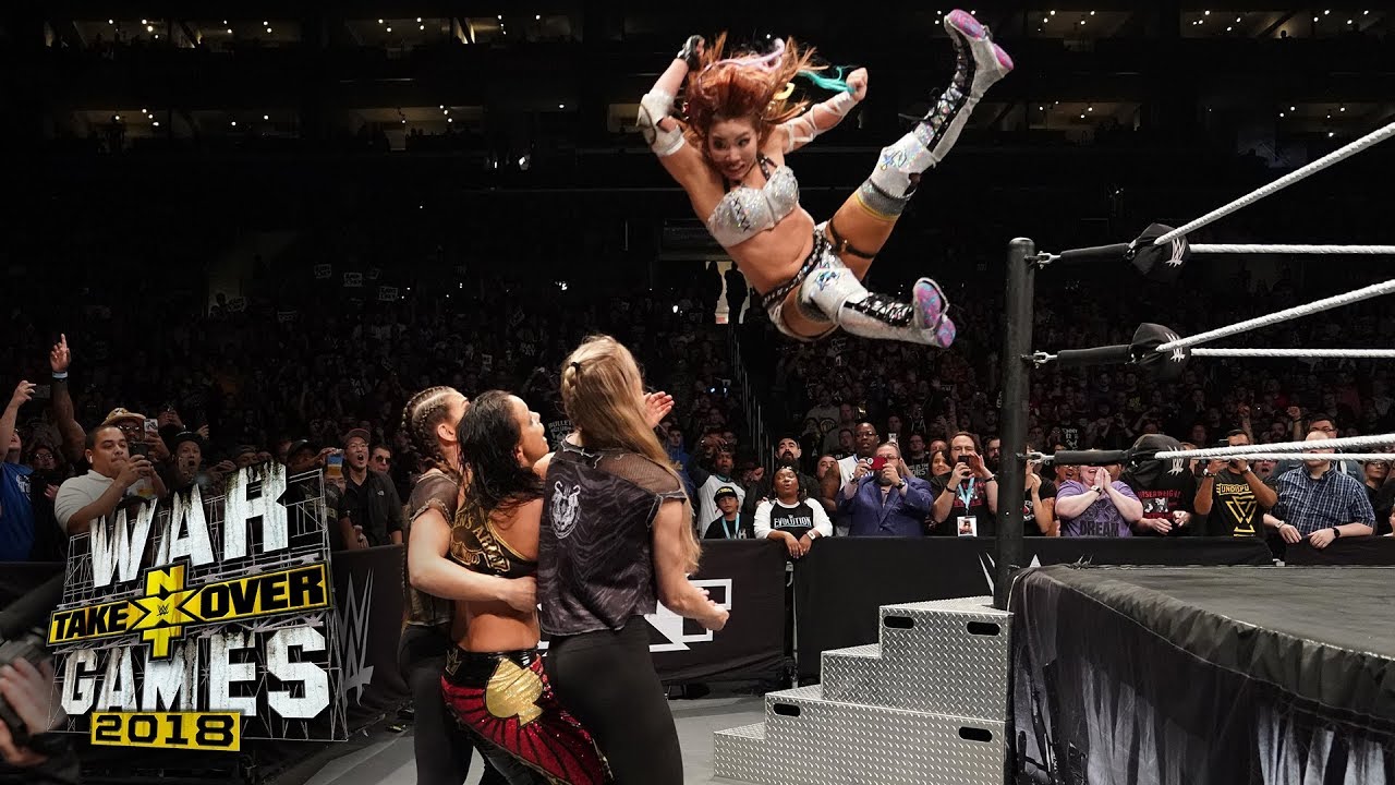 Video: WWE NXT quot;Takeover: War Games IIquot;: Kairi Sane Vs. Shayna Baszler 2 Of 3 Falls For NXT 