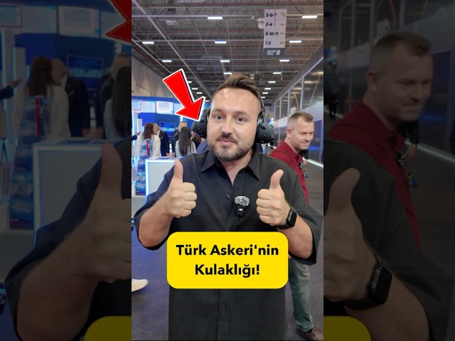 Türk askeri bu kulaklığı kullanıyor!