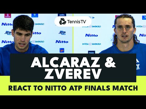 Carlos Alcaraz & Alexander Zverev React To Nitto ATP Finals Clash 🗣