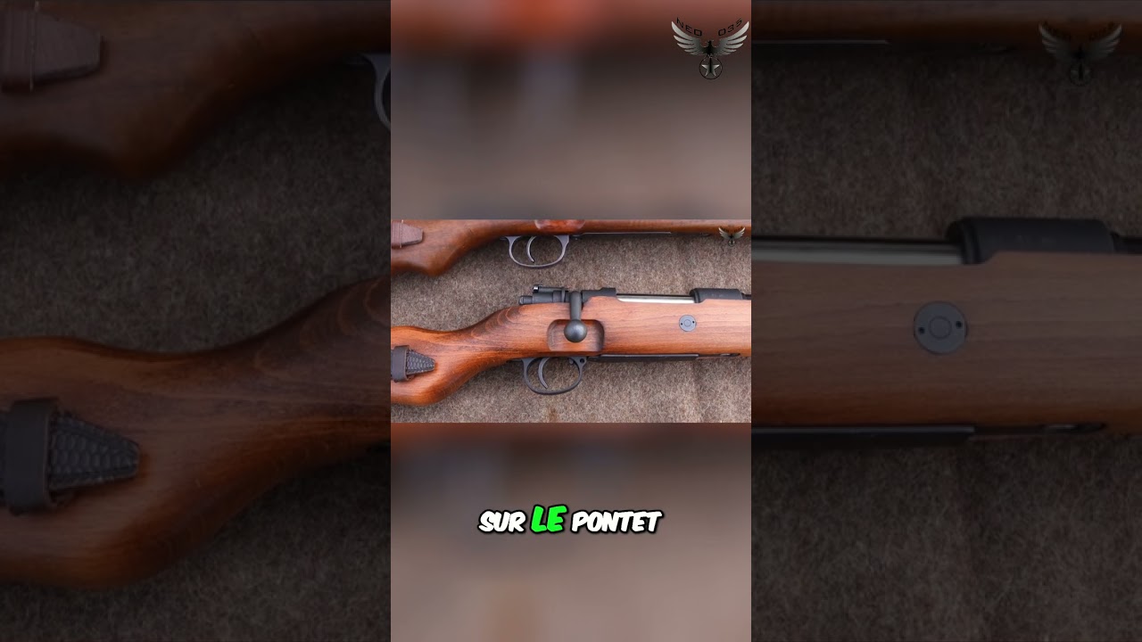 Mauser 98k : Airsoft VS original – Les Détails INSOLITES ! #airsoft #ww2 #history #military #army