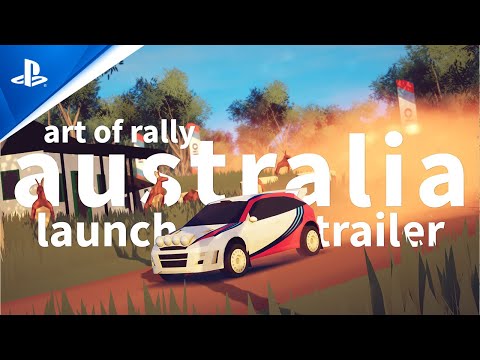 Art of Rally - Australia DLC Launch Trailer | PS5 & PS4 Games