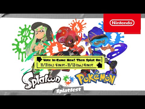 Splatoon 3 - Splatoon x Pokémon Splatfest - Nintendo Switch