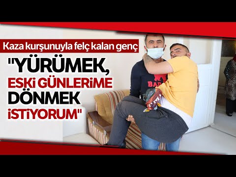 Kaza Kurşunu Sonucu Felç Kalan Genç, Tedavi İçin Yardım Bekliyor