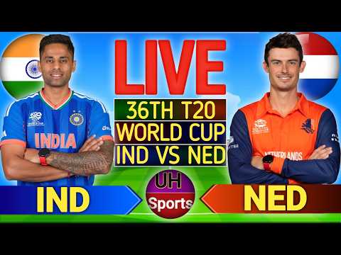 🔴 Live: IND vs NED Cricket Live Match Today, T20 World Cup 2026 Scores, Commentary, 2nd Innings