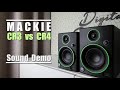 Mackie CR3 vs Mackie CR4  ||  Sound Demo w/ Bass Test