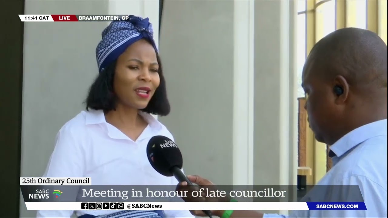 Meeting in honour of late councillor Moshe Kgoshi Mphahlele