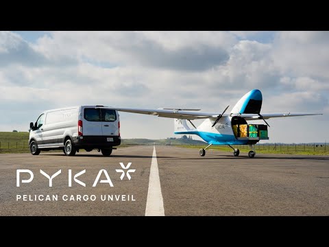 Pyka Pelican Cargo Unveiling - Large Autonomous Electric Cargo UAS