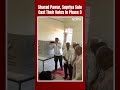Sharad Pawar Voting | NCP-SCP Chief Sharad Pawar Casts His Vote At A Polling Booth In Baramati  - 00:54 min - News - Video
