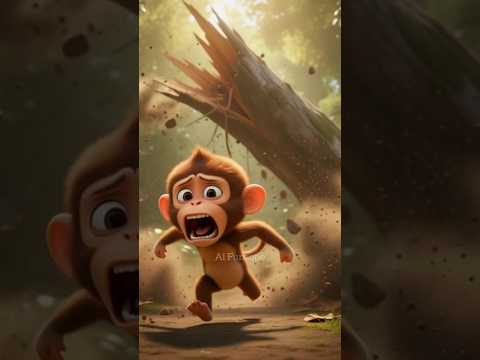monkey sad story #shorts