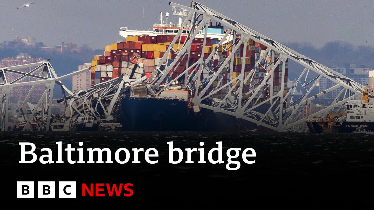 Baltimore to receive millions in federal aid following bridge collapse | BBC News