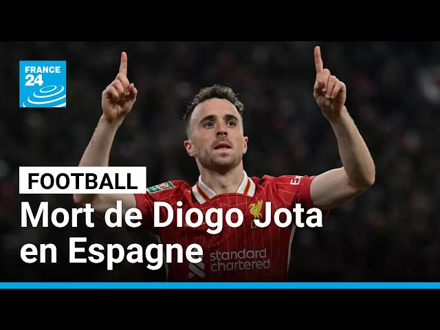 Football : mort de Diogo Jota en Espagne • FRANCE 24
