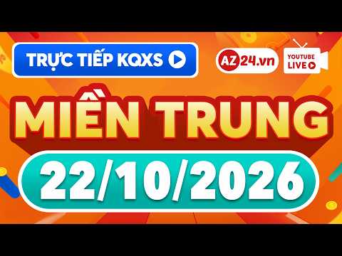 🔴 Trực tiếp xổ số miền Trung ngày 22 tháng 10 - XSMT - KQXSMT thứ 5 22/10/2026 - <strong>SXMT</strong> hôm nay