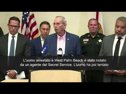 Secondo attentato a Trump, lo sceriffo di Palm Beach: Trovato fucile Ak-47, un arresto