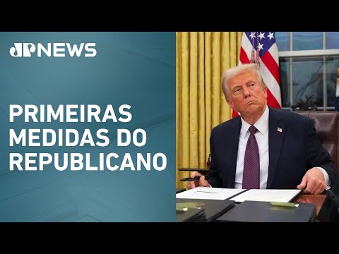 Países reagem aos decretos e promessas de Trump após sua posse como presidente dos EUA