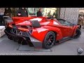 Lamborghini Veneno Roadster de 3,3 millions d'€uros à Milan