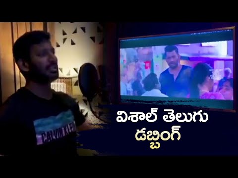 Hero Vishal shares secret behind his Telugu dubbing for Enemy movie Hero Vishal shares secret behind his Telugu dubbing for Enemy movie