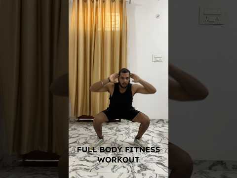 Full Body Fitness Workout⚡️ #shorts #fitness #workout #trending #viral #cardio #fit #desi