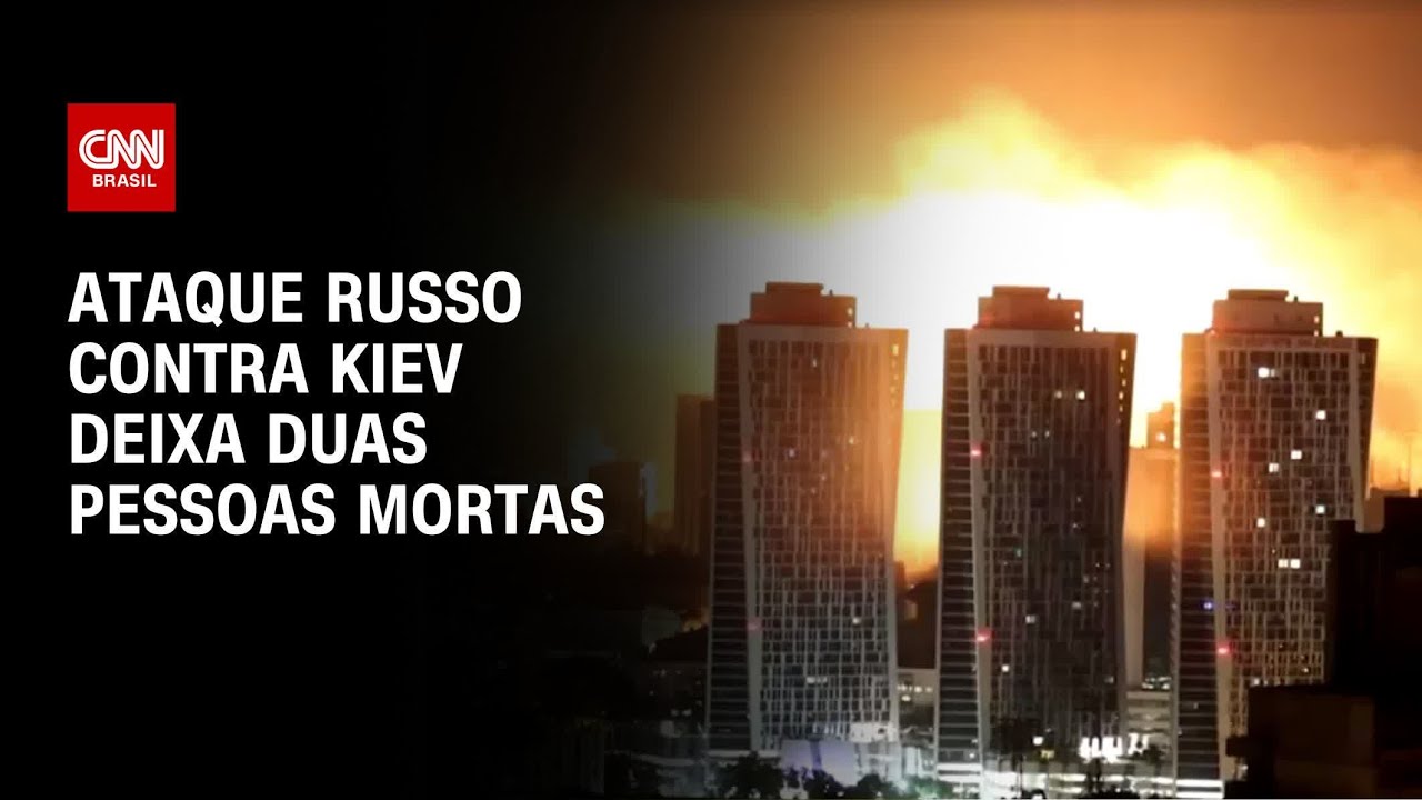 Ataque russo deixa duas pessoas mortas em Kiev, na Ucrânia | CNN NOVO DIA