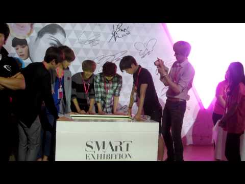 EXO at SM Town S.M.ART Exhibition