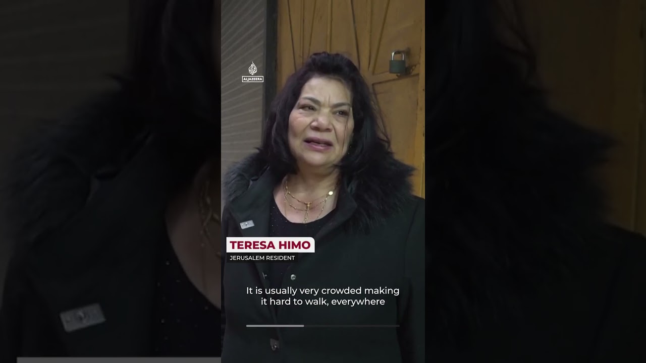 Monks hold Easter prayers in deserted Old City of Jerusalem | AJ shorts