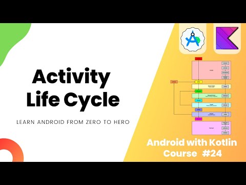 Activity Life Cycle in Android – Learn Android from Zero #24 #androidstudio