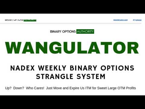 WANGULAOR NADEX Weekly Binary Options STRANGLE System Review