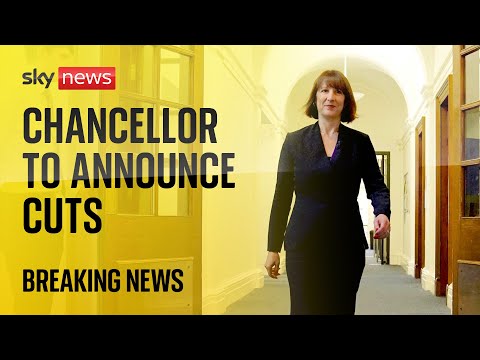 Watch live: Chancellor to announce cuts to plug '£20bn black hole'
