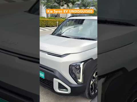 Kia Syros EV Undisguised #kiaindia #syroselectric #indiancars #carblogindia