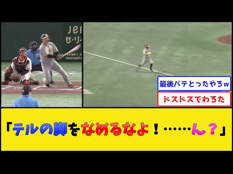 阪神・佐藤輝明さん、最後の最後でバテてしまうwww【阪神タイガース】【プロ野球なんJ 2ch プロ野球反応集】