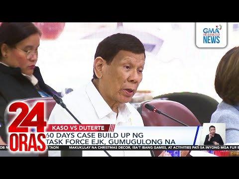 60 days case build up ng task force EJK, gumugulong na | 24 Oras