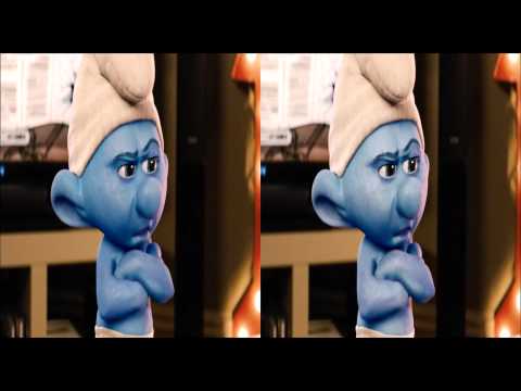 Smurfs Trailer in 3d