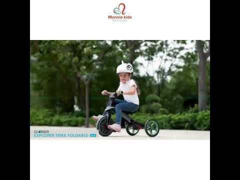 Xe đạp chòi chân 3 bánh Globber Explorer Trike Foldable 4in1 cho bé trên 10 tháng - Monnie Kids