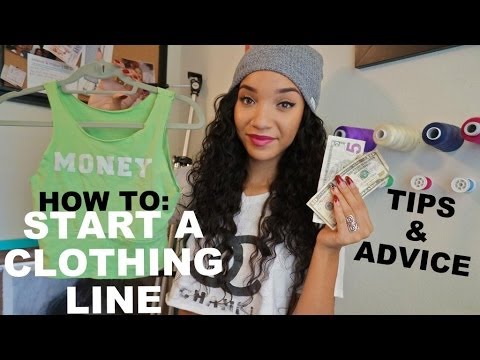 VLOG| How To Start A Clothing Line - YouTube