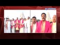 Minister Ganta and CM Ramesh visit Tirumala