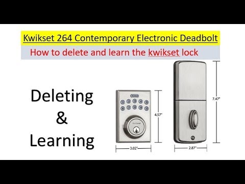 Kwikset 92640-001 Contemporary Electronic Keypad Single Cylinder