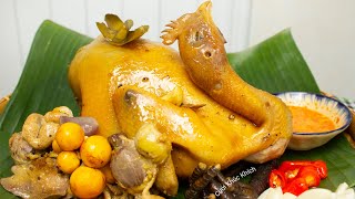CÁCH LÀM GÀ HẤP NƯỚC MẮM VÀNG NGON ĐẬM VỊ TẠI NHÀ - CKK