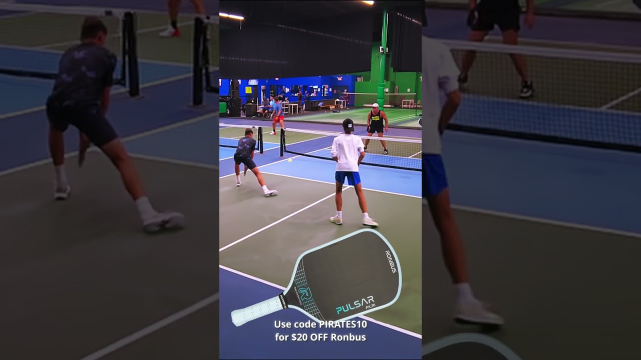 ⚠️Cover the Line! #pickleballhighlights #pickleball #sports #sporthighlights