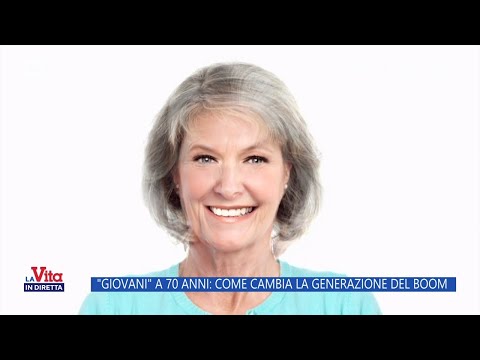 "Giovani" a 70 anni: come cambia la generazione del boom - La Vita in diretta - 06/11/2023