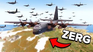 YouTube thumbnail for Enardo's video titled 'I got UNLIMITED Airdrops in Rust - Zerg'