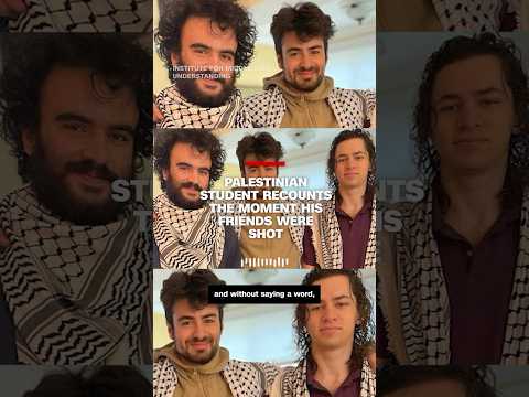 ‘Almost surreal’: Palestinian college student recounts the moment he and his friends were shot