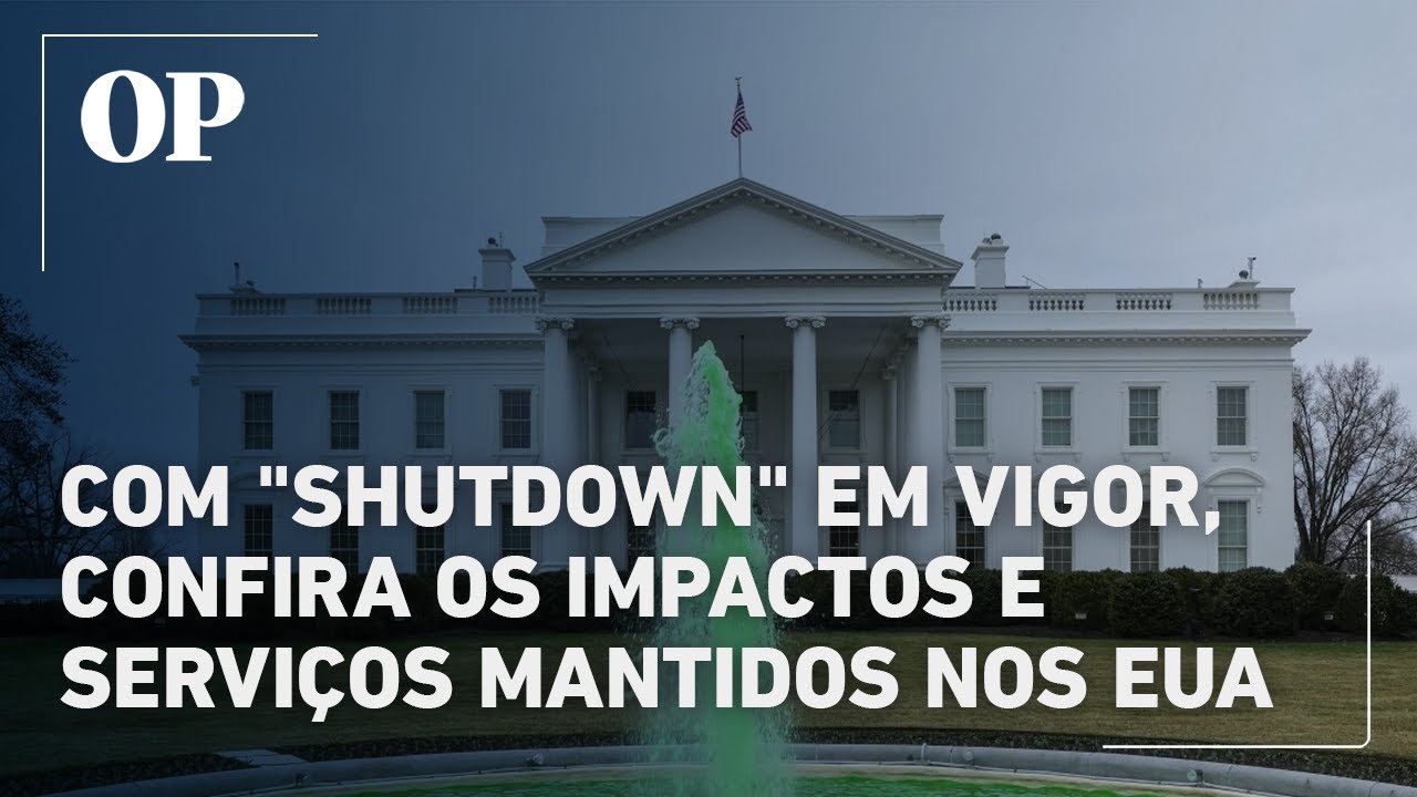 Com shutdown em vigor confira os impactos e serviços mantidos nos EUA