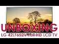 LG 42LF652V webOS 2 HDTV unboxing