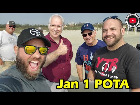 POTA Happy New Year 2022 from Galveston Island State Park | Parks on the Air
