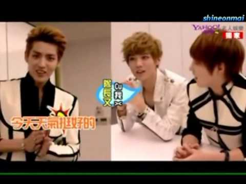 (Eng Sub) EXO-M Kris Self Introduction - 121119 Yahoo 奇摩名人娛樂