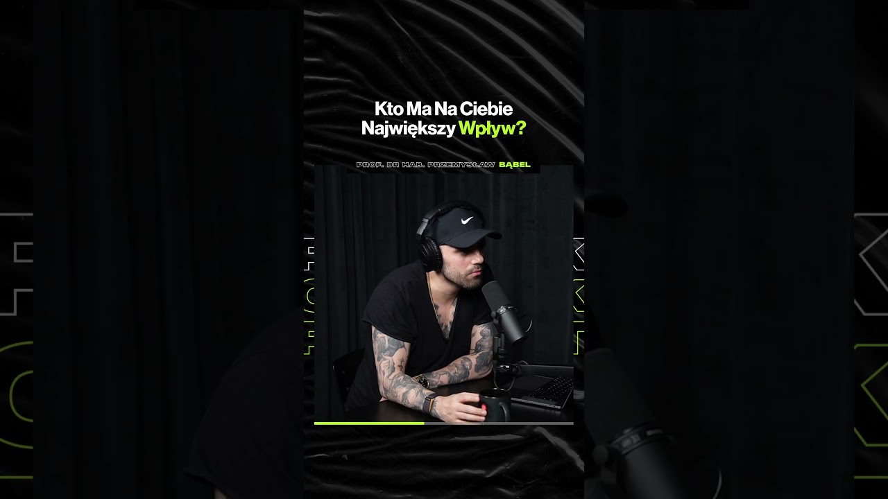 Kto Ma Na Ciebie Największy Wpływ? – prof. dr hab. Przemysław Bąbel (premiera w niedzielę o 19:00)