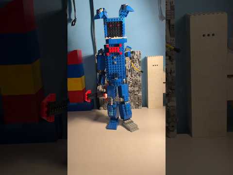 The withered Bonnie tutorial is out now!!! #fivenightsatfreddy #fnaf #lego #legofnafmoc #bonnie