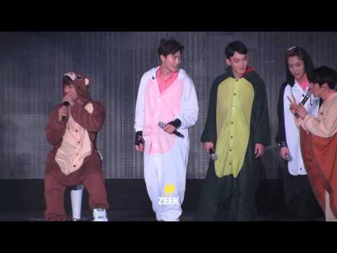 160320 The EXO'luXion Dot 동물잠옷 댄스릴레이!