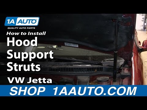 VW JETTA-VENTO A3 (MKIII) - Hood Support Struts Replacement